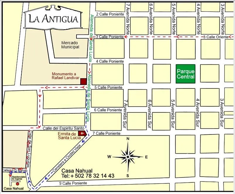 Bed and Breakfast Casa Nahual Antigua